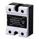 
XMSJ single-phase solid-state relay 40A small DC 24V control 220V AC SSR-40DA voltage regulator industrial grade 25 FDR1-A4840