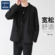 GENIOLAMODE品牌西服男装潮流单西春秋季休闲便西上衣新郎伴郎礼服外套男