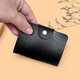12 card slots, card holder, multiple card slots, bank card holder, men's and women's anti-degaussing card holder, document holder, key bag, business card holder, black, double-sided card slots - 12 card slots