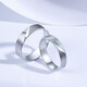 Saturday Fortune (ZLF) Platinum Ring for Men and Women Platinum PT950 Wedding Ring Engagement Couple Pairing Ring Single T 11 - 4.24g