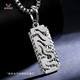 Aido diamond pt950 men's platinum pendant platinum domineering pendant hollow flame pattern frosted craftsmanship weighs 11.4-11.6 grams + delivery leather cord