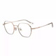 Zeiss Gläses Anti-Blau-Licht flach Lichtspiegel Ganzspiegel Geschenkbox Ultraleicher Titanrahmen Die gleichen Augenbrauen für Männer und Frauen ohne Grenzen hell Roségold-Rahmen-H82066CP8 1,56 (Zeiss Diamond Cubic Anti-Blue Light-Light-Spiegel)