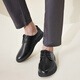 
Red Dragonfly Leather Shoes Men's New Business Leather Shoes Men's British Style Casual Men's Leather Shoes Commuter Low Top Men's Shoes WTA12127 Black (WTA12127) 40