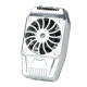 Xiaotong mobile phone radiator heats up and cools down the heat dissipation artifact small fan. Mobile games heat up without asking for help. Mobile phone universal H4165-01-Mobile phone radiator black-wireless model