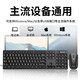 Philips (PHILIPS) SPT6103 Wireless Keyboard and Mouse Set Keyboard and Mouse Set Splatter-proof Design Business Office and Home Keyboard Laptop Universal Black