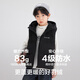 Zuoxi boys' down vest for outer wear to keep warm 2025 new children's three-proof hooded vest jacket red 120