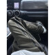 7家优品 休闲裤男士春夏季款美式侧边条纹潮牌宽松工装直筒长裤子男 JFFS-5002绿色 XL