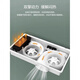 OPPLE Bathroom Helmet C6210 bathroom integrated ceiling heating hot air lighting hair ventilation five-in-one OPP JF-C6102 (single core + button switch)