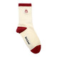 MPPMCK Puyu Women's Socks in Autumn and Winter Women's Socks Pure Cotton Sweat-absorbing and Deodorizing Medium Socks Cute Cartoon Embroidered Cotton Socks Stockings NO6227 78.2 Cotton Mixed Color 3 Pairs One Size 22-2434-41 Size