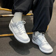 Nike (Nike) Frauenschuhe 2025 Neue Sommer Dunk Sports Schuhe Big Jungfrau Schuhe tragen resistente leichte Top-Casual-Schuhe DH9765-001/Weißgrau 38.5