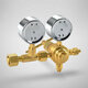 Keruicai Laboratory High Pressure Nitrogen Pressure Reducer 370 Copper Pressure Reducer Air Conditioning Pressure Customizable Standard Gas 370 Pressure Reducer (6-25MPa) 15924