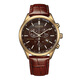 Citizen Japanese and Korean watch light kinetic energy date display calfskin strap classic business chronograph men's watch AT2573-07X AT2573-07X