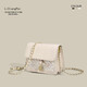 Lob Frog Bag Frauen Bag Teacher's Day Geschenk an Freundin Valentinstag Geburtstag Geschenk Frau Praktische One-Shoulder Crossbody Bag Off White [modisch und frisch]