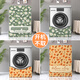 Haier 10 Jin [Jin ist gleich 0,5 kg] Spezielle Waschmaschine Spezialwaschmaschinenabdeckung wasserdichte Sonnenschutzabdeckung Staubschutz Tuchentrockner GTXYZ1047 M CODE 8-10 JIN [JIN ERHT 0,5 KG] Standardmodell