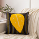 McCree [Double-sided model] geometric pattern pillow sofa living room cushion car in the afternoon pillow on the bed girl sleeps on the black and white space 40x40cm single pillow cover