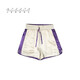 XVESSEL jacket for women's thin summer casual and versatile creative embroidered robe trendy short jacket sportswear shorts purple Y23X693P L