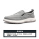 Qianbaidu summer men's shoes lightweight and versatile breathable casual shoes men's fashion trend board shoes canvas shoes gray 41