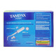 TAMPAX tampons 96 pieces built-in long catheter type comfortable, no sense and no leakage Imported from Canada S large flow 96 pieces/box-Expiration date 27.1