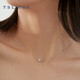 Xie Ruilin (TSL) fugitive princess 18k gold diamond necklace Victoria love set chain SY152