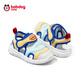 Babudou Thodler Shoes Lummer Style Boy Boysableting Mesh Caterpillar Функциональная обувь для девочек детская обувь синие и белые 24
