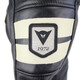 Dainese/Denis Lola 5 Damen-Klassiker Retro Casual Lederjacke, Motorrad-Frauen-Reitkleidung, Motorrad-Lederjacke 724/Black-Moonlight White (Lola D1) 40
