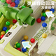 Wild Knight Kinderspielzeug Marble Machine Frühschulabschluss-Auswurfsspielmaschine 3-6 Jahre Eltern-Kind-Desktop-Kindertagsgeschenk