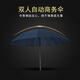 Zhongxinyuan Wind Resistant Umbrella Double Long Handled Outdoor Umbrella Windproof Small Dual-Purpose Umbrella 16 Rib Automatic - Rose Red Zhongxinyuan Wind Resistant Umbrella Double Long Handled Outdoor Umbrella Windproof Small Dual-Purpose Umbrella 16 Rib Automatic - Rose Red