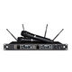 
manharKandon True diversity U-segment FM wireless microphone one to two wireless microphone large performance stage wedding school long-distance antenna amplifier performance set 2:4 microphone + UA-844 amplifier + aviation box