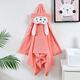 Silk Children's Bath Towel Cape with Hat 8-12 Years Old Cartoon Pure Cotton Hat Hat Newborn Baby Male and Female Specially Available for Older Children Monkey Pink Cape 70*140cm (1-5 Years Old)