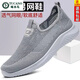 Woodpecker Old Pékin Chaussures en tissu Summer Chaussures en filet pour hommes Sports en filet respirant et chaussures de papa décontractées