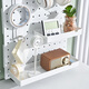 Ouoety runde Lochplattenzubehör 3 cm Loch Entfernung Wand Hanging Rack Teile Anzeige Dekorative Haken Aufbewahrungsbox Clip 3 9930 Quadratische Speicherbox