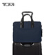 TUMI MONROE Men's Handbag Computer Bag Business Commuting Large Capacity Thin Briefcase Navy Blue