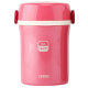 Thermos children's students going to school stainless steel insulated bento stew bucket JBC-800 multi-layer insulated bucket portable tableware JBC-800-P-pink (children's version) 690ml