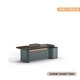 Kong Qiu Mingge desk boss table simple modern president table high-end light luxury desk chairman office desk and chair combination 2.4 meters boss table