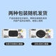 Yienbei half-arm length Big Mac 85 cigarettes kitchen cleaning wipes to remove oil stains pearl pattern large bag D x1 1 layer 85 cigarettes * 4 packs
