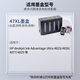 格能47墨盒连供适用惠普47XL墨盒hpdeskjet  4828 4877一体打印机黑色彩色连喷墨盒 尊贵版Plus连供【白色款】-防回流 尊贵版Plus连供-防回流
