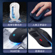 HP Gaming Mouse Learning Office E-Sports Macro Programming Game Ergonomic Silent Lightweight Wired Mouse USB Interface Universal for Desktop Laptops Macro-Non-Silent Black-Colorful Light