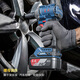 Dongcheng elektrisch wölger bürstenloser elektrischer wrench lithium ladeschraubendreher auf wirkungsluft kanonenhülle automatische pediküre scastfolding Tool 698 Schraubenschlüssel 4.0AH (1 Elektrische 1 Ladung)