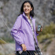 Lemon Plus Windbreaker de terciopelo debajo de los hombres de plátano y mujeres estilo coreano a prueba de viento y cálida chaqueta de captura suave de captura de captura