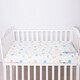 Xiqinbao Crib sheets Kindergarten sheets Newborn Crib sheets Crib sheets 136*75cm Blue Pony