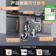 Midea Wanxiang X6Max built-in dishwasher 16 sets 105 hot air drying four-star disinfection one-click single disinfection UV sterilization frequency conversion decontamination all-in-one machine self-cleaning filter 20% national subsidy free door-to-door measurement