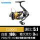 SHIMANO Shimano Listening Parwa Spinning Wheel TWINPOWER Iron Plate Wheel Ultra-Long Deep Sea Boat Fishing Reel C2000S Left and Right Hand Interchangeable
