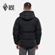 BLACKICE Tianshu PLUS Men's and Women's Light Outdoor Windproof Live Hat Goose Down 700 Puff Down Jacket Classic Black XL