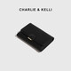 CHARLIE & KELLI官网 CK轻奢包包女2025新款夏简约百搭折叠卡包小巧钱包 红色