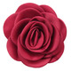 
Handmade three-dimensional rose fabric flower bouquet brooch head flower professional dress accessories off-white 6.5 cm