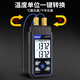 People's Electrical Thermocouple Thermometer Industrial High-Precision Contact Surface Thermometer Electronic Temperature Meter with Probe Dual Channel