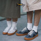 Chaussures masculines judicieuses chaussures d'entraînement moral rétro.