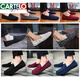 
Katile Crocodile Spring Casual Shoes Men's Korean Style Trendy Shoes Breathable Canvas Shoes Men's Black Casual Cloth Shoes Men's Lazy Shoes Beanie Shoes 9880 Red 40