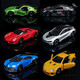 Tomica Domeka alloy car model sports car series Lamborghini Ferrari Mercedes-Benz BMW simulation toys 089 Lamborghini dark green sports car 15843