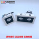 Sidon Lighting LED-Kühlergrill Spotlight CES841H-M Eingebrauchtes CES842 Einkopf-Doppelkopf-Waging-Lampe CES843 CES841H-M-7W-3000K
